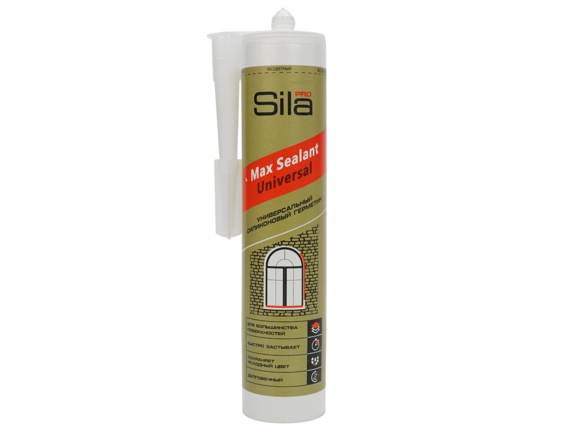 Герметик силиконовый универсальный Sila PRO Max Sealant, 280 мл