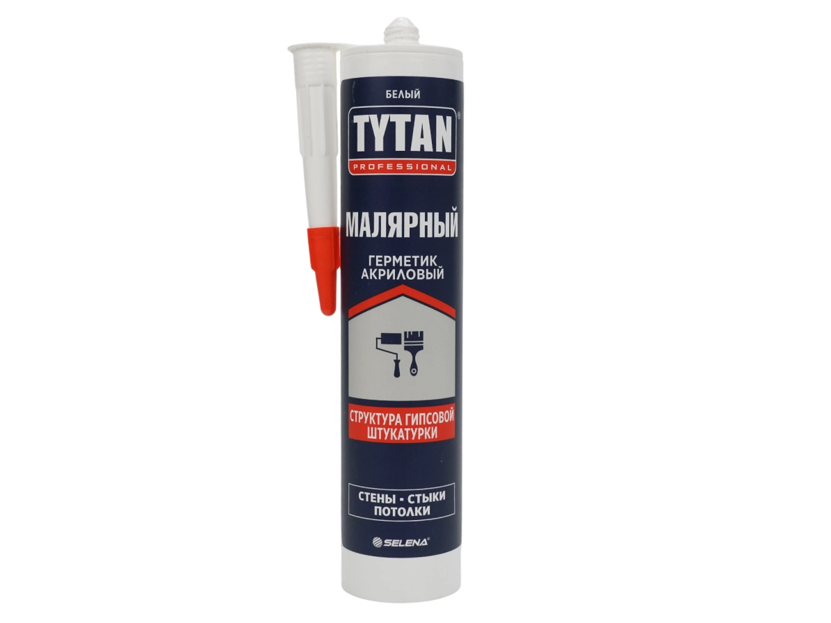 Герметик акриловый Малярный Tytan Professional, 310 мл, белый