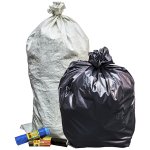 Мешки для мусора оптом. Цены на полипропиленовые и полиэтиленовые (ПВД, ПНД) мешки