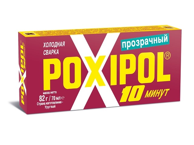 POXIPOL Холодная сварка, прозрачная, 70 мл