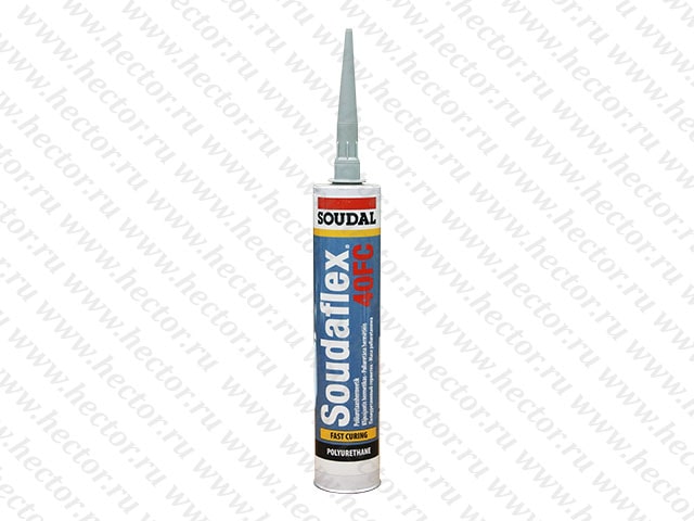 Герметик полиуретановый SOUDAFLEX 40 FC, 310 мл., серый