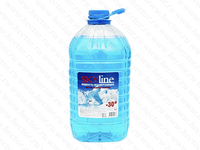 Жидкость стеклоомывающая Skyline 5 литров (-30)