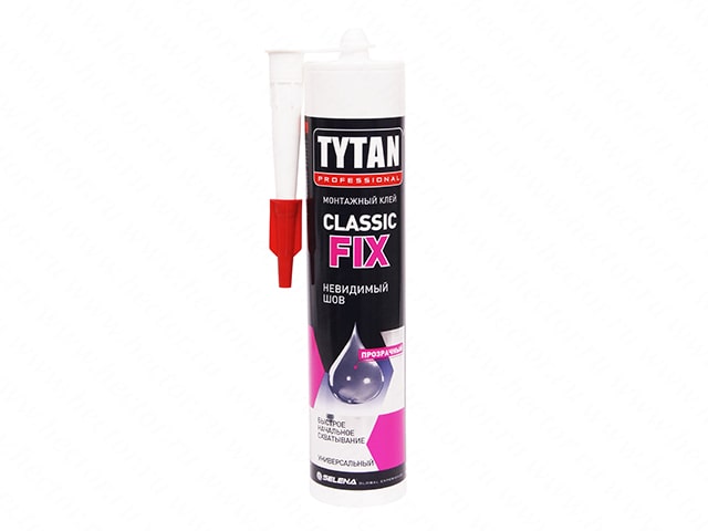Клей Tytan Professional Classic Fix, 310 мл, прозрачный